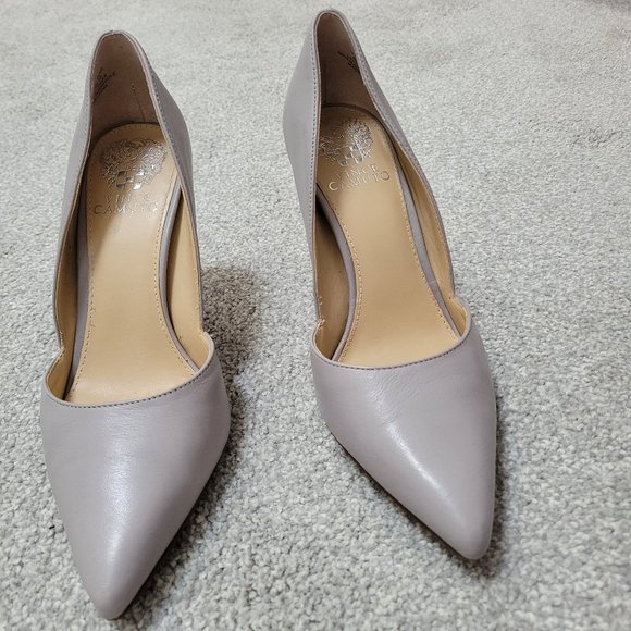 Vince Camuto Shoes - Vince Camuto grey pointed heels size 6M